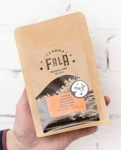 Kawa ziarnista Czarna Fala Rwanda Rushashi Natural 250g - NIEDOSTĘPNY