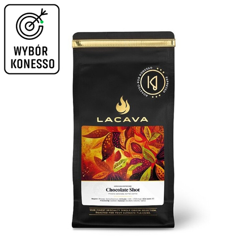 Kawa ziarnista LaCava Konesso Exclusive - Mexican Chocolate Shot 250g - opinie w konesso.pl