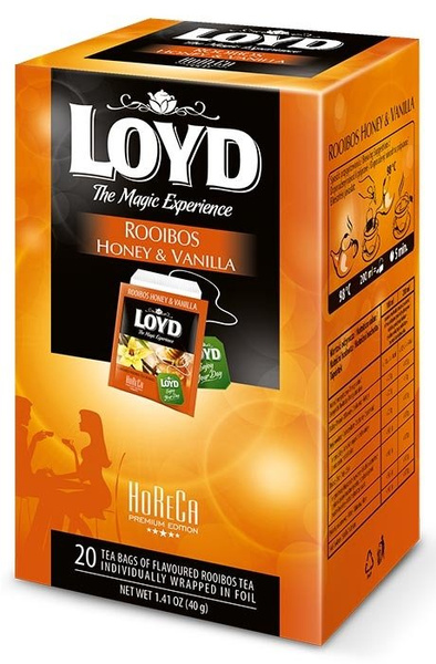 Herbata Loyd Tea Rooibos - Honey & Vanilia 20x2g
