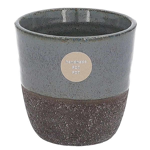 Ceramiczny kubek Pot Pot - Carbon metaliczny 200 ml