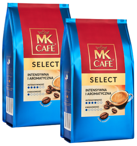 ZESTAW Kawa ziarnista MK Cafe Select 2x1kg - opinie w konesso.pl