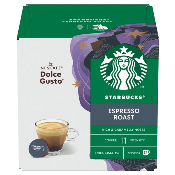 i	Kapsułki Nescafé Dolce Gusto STARBUCKS® Espresso Roast 12 sztuk  – NIEDOSTĘPNY