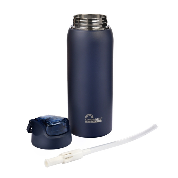 Butelka termiczna na wodę Majestic Sport Delta 750 ml - Granatowa