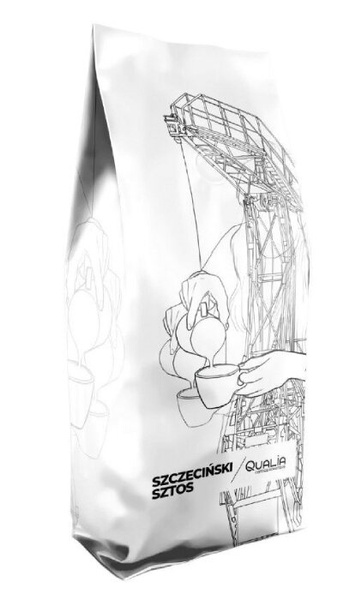 Kawa ziarnista Qualia Szczeciński Sztos 7.0 - Szczecińskie Klimaty 1kg - NIEDOSTĘPNY