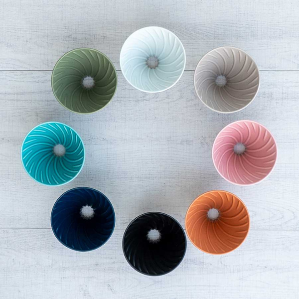 Ceramiczny Drip Hario V60 Switch & Match 02 Canyon - Pomarańczowy