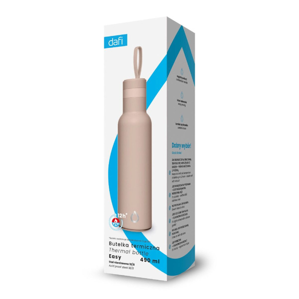 Butelka termiczna Dafi Easy 490 ml - Latte
