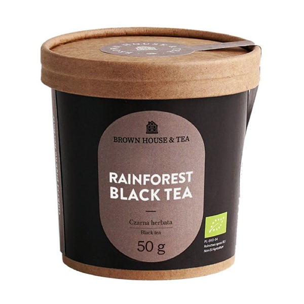 Czarna herbata Brown House & Tea Rainforest Black Tea 50g – NIEDOSTĘPNY