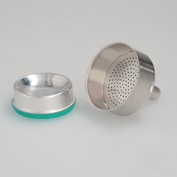 Kawiarka GAT Mini Plus Grey 3 filiżanki + adapter ESE