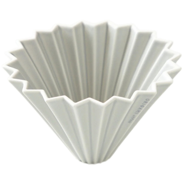 Ceramiczny Origami Dripper M - Szary matowy