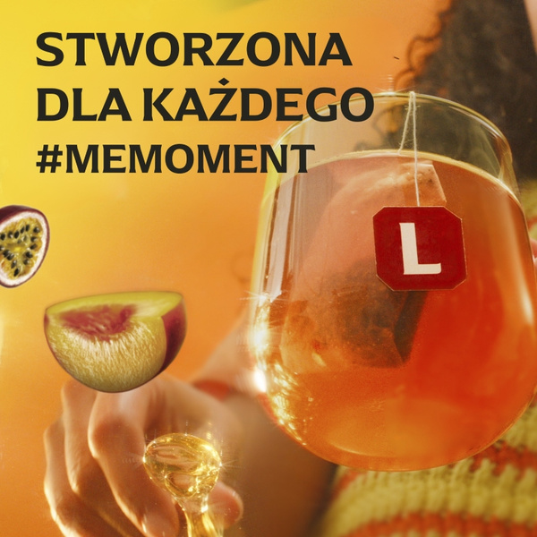 Herbata owocowa Lipton Brzoskwinia i marakuja 20 torebek