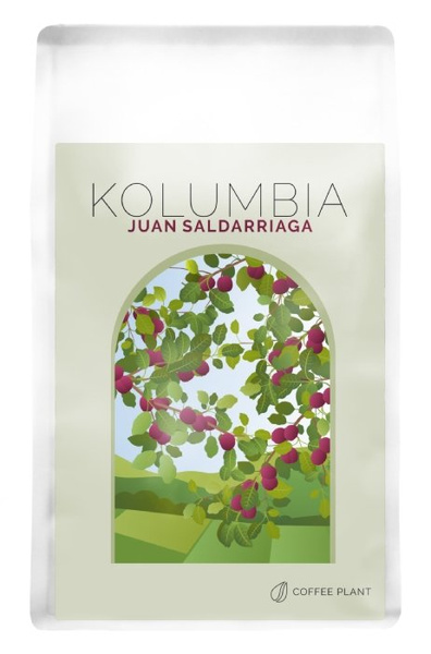 Kawa ziarnista COFFEE PLANT Kolumbia Juan Saldarriaga 250 g - NIEDOSTĘPNY