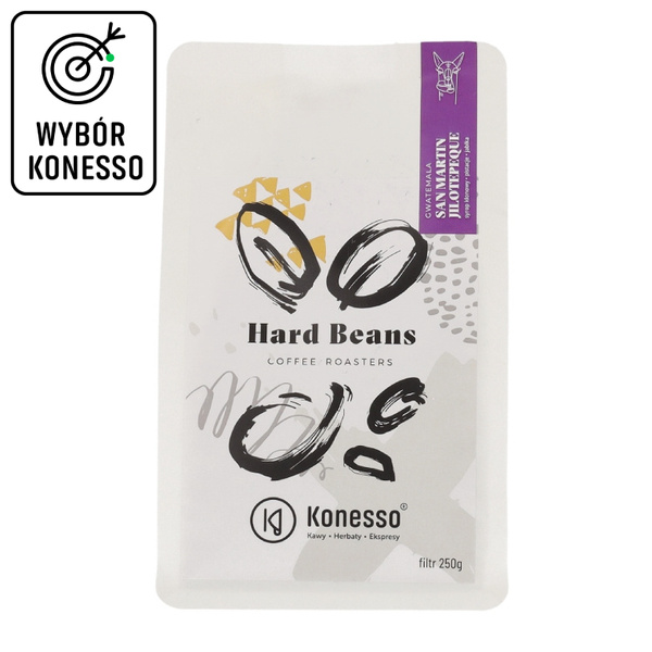 Kawa ziarnista Hard Beans Gwatemala San Martin Jilotepeque FILTR 250g