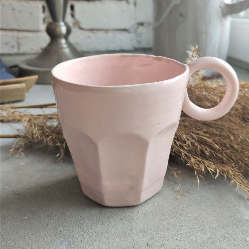 Ceramiczny kubek z uszkiem Pot Pot - Pastel Malmo 300 ml