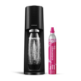 Saturator do wody gazowanej SodaStream Terra - Czarny zestaw startowy