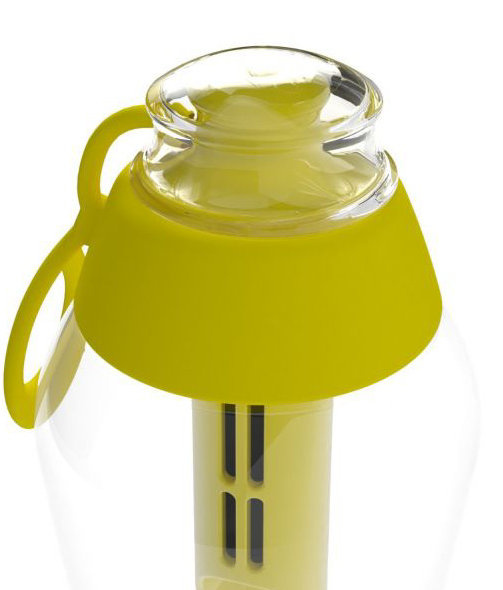 Butelka filtrująca wodę Dafi 0,5 L + filtr węglowy - Żółta - NIEDOSTĘPNY