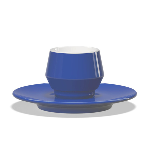 Filiżanka Club House Maniko 205 ml - Niebieska