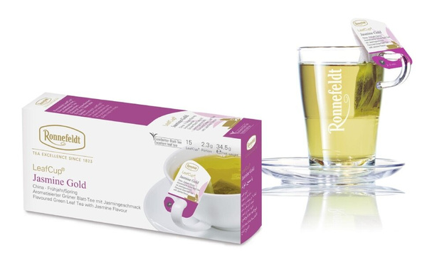 Zielona herbata Ronnefeldt Leaf Cup Jasmine Gold 15x2,3g