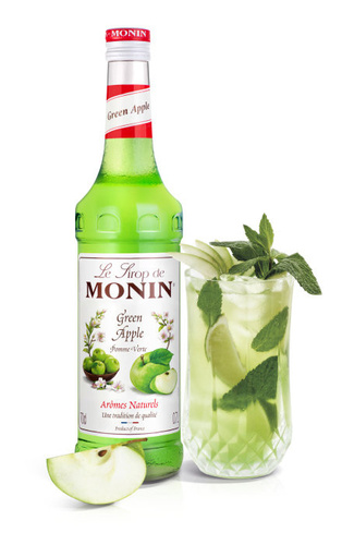 OUTLET - Syrop GREEN APPLE MONIN 0,7 L - zielone jabłko