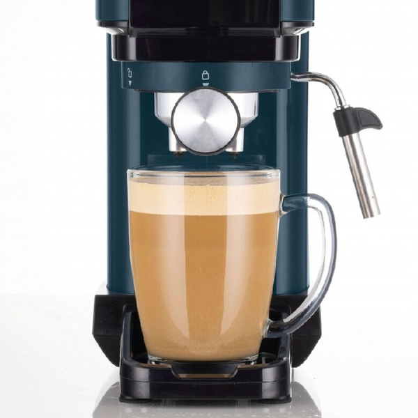OUTLET 3499 - Ekspres do kawy Ariete 1399/17 Smart Slim Espresso Light Aquamarine - Zielony