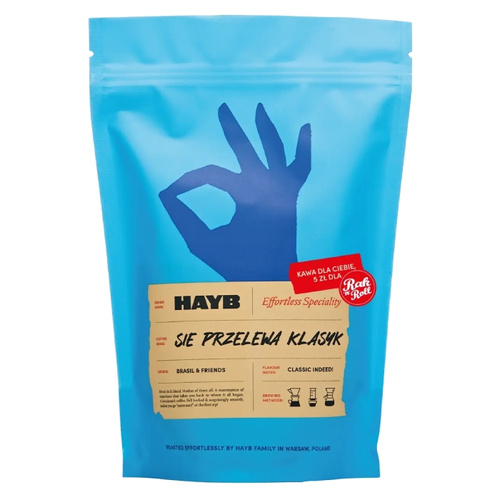 Kawa ziarnista Rak'n'Roll x HAYB Sie Przelewa Klasyk 1kg