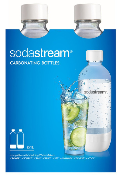Butelka SodaStream CLASSIC 2x1L - Biała