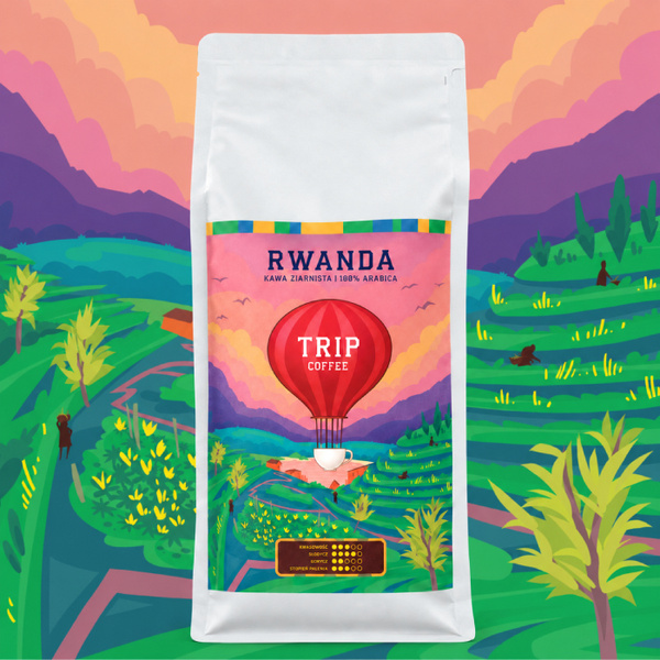 Kawa ziarnista Trip Coffee Rwanda 1kg