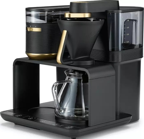 Ekspres przelewowy Melitta EPOS - Czarno-złoty - MELITTA + GRATIS FILTRY 