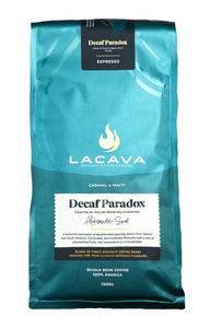 Kawa ziarnista LaCava Decaf Paradox Bezkofeinowa 1kg - opinie w konesso.pl