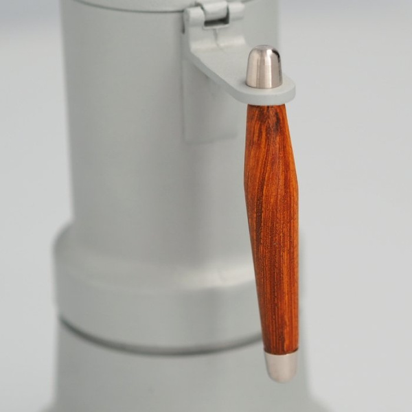 Kawiarka GAT Mini Plus Grey 3 filiżanki + adapter ESE