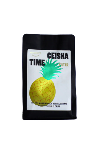 Kawa ziarnista Momento GEISHA TIME - Peru Finca El Cruce 200g - opinie w konesso.pl
