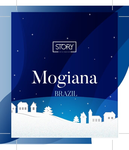 Kawa ziarnista Story Brazil Mogiana Christmas 1kg - NIEDOSTĘPNY