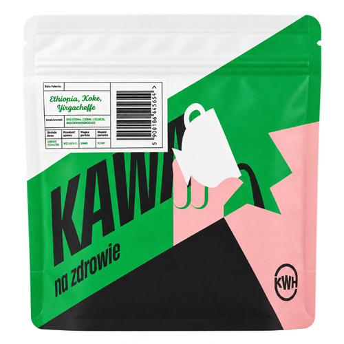 Kawa ziarnista KWH Ethiopia Koke Yirgacheffe Carbonic Maceration 250g