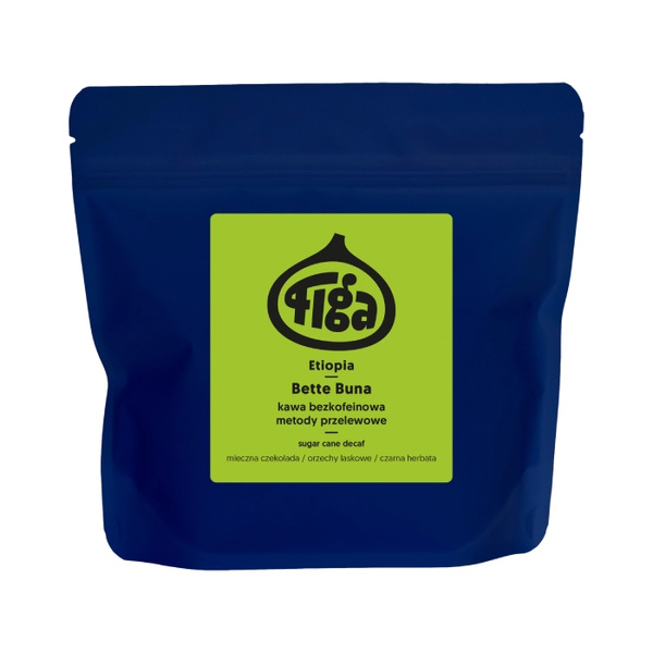 Kawa ziarnista Figa Etiopia Bette Buna 250g - kawa bezkofeinowa