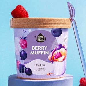 Herbata Brown House&Tea BERRY MUFFIN - rooibos z owocami leśnymi 50g - opinie w konesso.pl