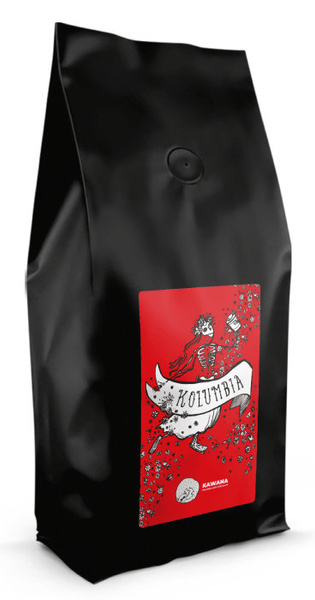 Kawa ziarnista Kawana Kolumbia Los Robles 1kg - NIEDOSTĘPNY