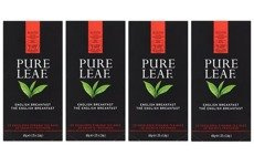 Zestaw 4x BIO Czarna herbata Pure Leaf English Breakfast 25x2,6g - opinie w konesso.pl