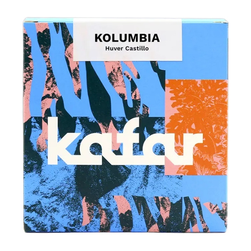 Kawa ziarnista Kafar Kolumbia Huver Castillo 250g