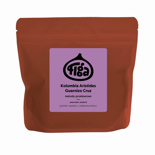 Kawa ziarnista Figa Coffee Kolumbia Artisides Guarnizo Cruz anaerobic washed 250g