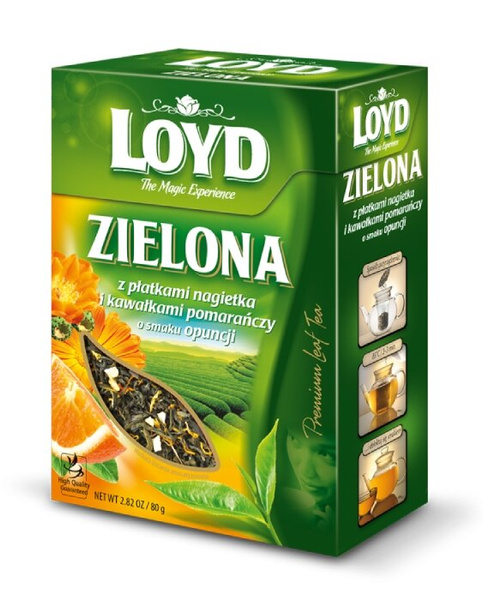 Herbata liściasta Loyd Zielona Opuncja 80g - NIEDOSTĘPNY