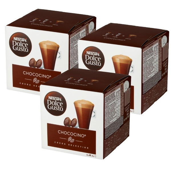 ZESTAW Kapsułki Nescafé Dolce Gusto Chococino 3x16 sztuk