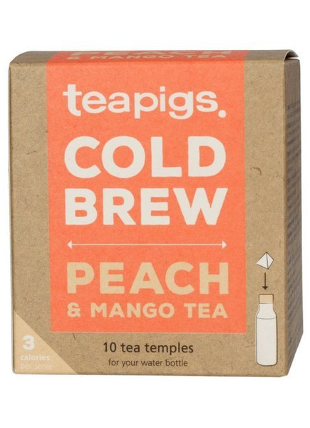 Owocowa herbata teapigs Peach & Mango - Cold Brew 10x2,5g - NIEDOSTĘPNY