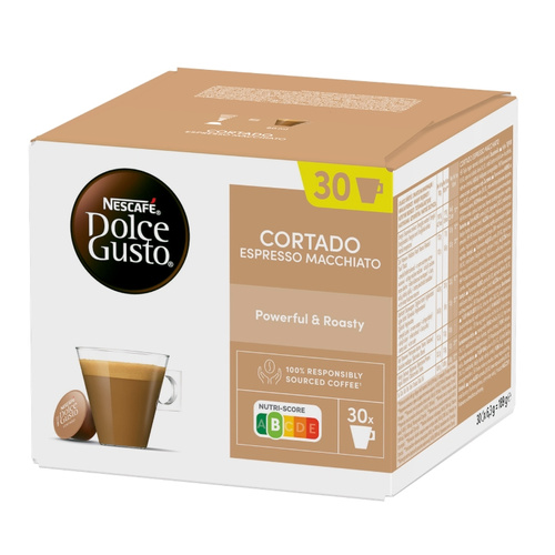 Kapsułki Nescafé Dolce Gusto Cortado Espresso Macchiato 30 sztuk