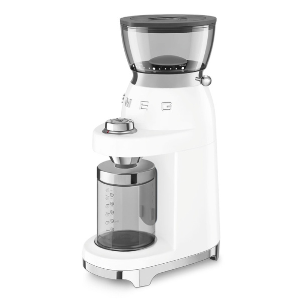 Młynek do kawy Smeg CGF03WHEU - Biały