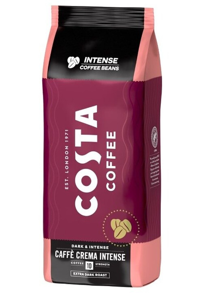 Kawa ziarnista Costa Coffee Caffe Crema INTENSE 1kg – NIEDOSTĘPNY
