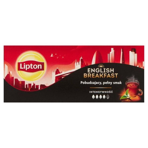 Herbata czarna Lipton English Breakfast 25x2g