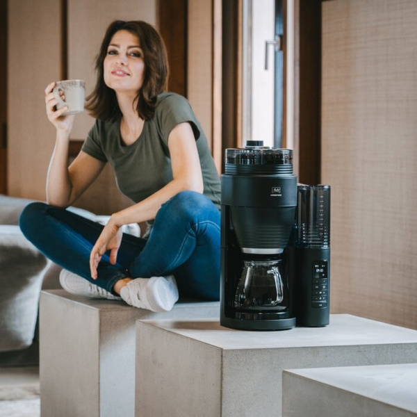 Ekspres przelewowy Melitta AromaFresh PRO II 1030-01 - Czarny mat + GRATIS FILTRY