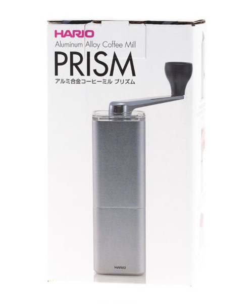 HARIO PRISM Aluminum Alloy Coffee Mill Czarny - ręczny młynek do kawy - NIEDOSTĘPNY