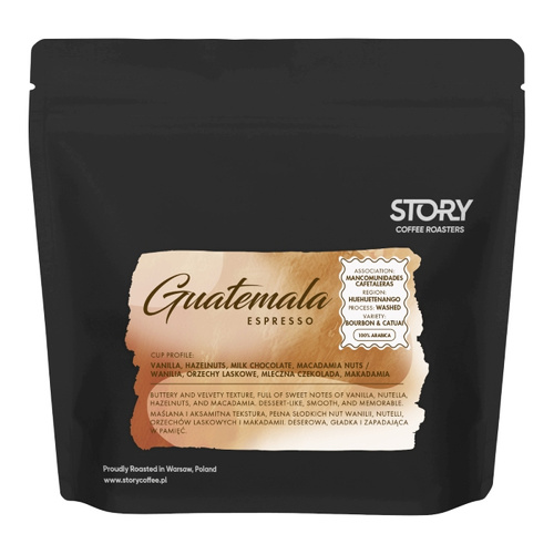 Kawa ziarnista Story Guatemala Huehuetenango Espresso 250g