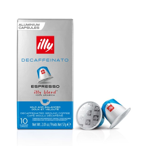 OUTLET - Kapsułki do Nespresso illy Decaffeinato 10 sztuk