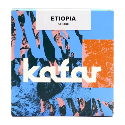 Kawa ziarnista Kafar Etiopia Kokose 250g – NIEDOSTĘPNY